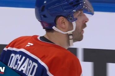 Oilers' Evan Bouchard Blasts Tying Goal In Final Minute vs. Sharks
