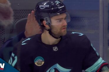 Kraken's Shane Wright Snipes One Top Corner To Score Second Goal vs. Maple Leafs