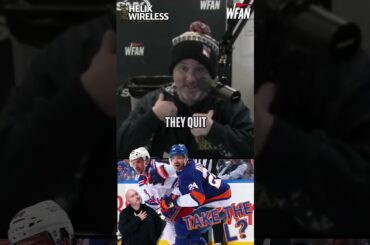 Morash says the Islanders sweep of the Rangers doesn't count since the Blueshirts aren't trying: