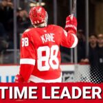 SHOWTIME! Patrick Kane breaks Modano's record as Detroit loses a wild one vs Capitals