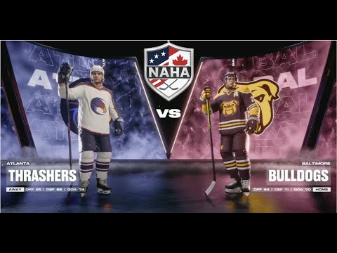 NAHA 2025-26 Season - Atlanta Thrashers (13-4-2) @ Baltimore Bulldogs (9-5-3)