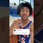Jared McCain 2 days into Philly 😂🔥 (via @sixers)