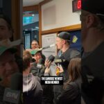 Liam Öhgren reporting live from the locker room.