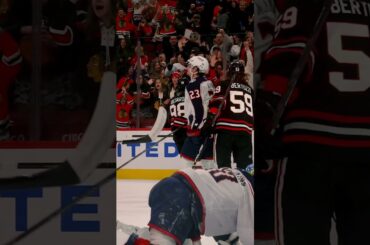 with THREE seconds left in the period‼️