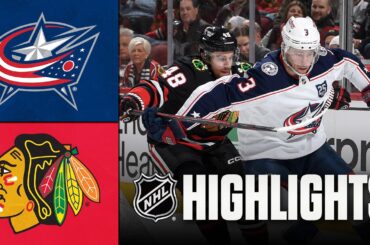 Blue Jackets vs. Blackhawks | NHL Highlights | January 30, 2026