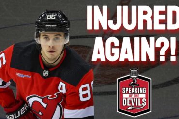 NJ Devils 'Jack Hughes injured AGAIN?! Here's the latest