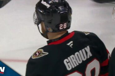 Senators' Claude Giroux Rips Wrister Top Corner To Score 10th Goal Of The Season