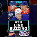 The Oilers 4th line was keeping the team afloat against the Sharks last night.