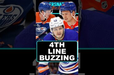 The Oilers 4th line was keeping the team afloat against the Sharks last night.