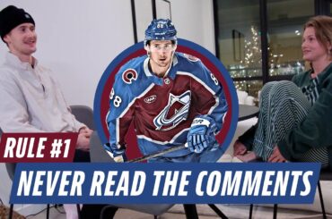 Martin Necas and Nykki Mertlova on living as a hockey couple @nykkivlogs