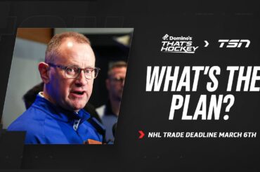 Corrado discusses Leafs' trade strategy five weeks from deadline
