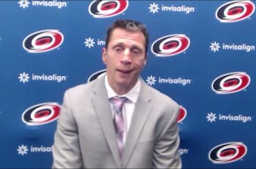 Jani Hakanpaa, Max McCormick & Rod Brind'Amour on Canes Clinching Playoff Birth & "Worked A** Off"