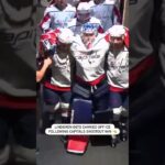 Caps Carry Charlie Lindgren Off The Ice 😳