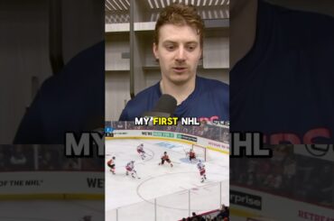 Brennan Othmann on his first NHL goal 👀 #NYR #newyorkrangers #nyrangers #shorts