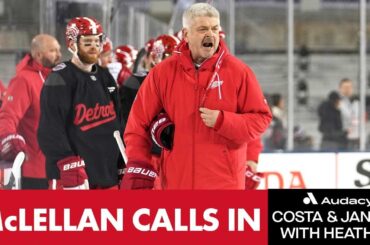 Red Wings Head Coach Todd McLellan Joins The Show | Costa and Jansen