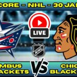 🔴 LIVE: Columbus at Chicago | NHL Scoreboard | Jan 31 | Bedard vs Fantilli at United Center