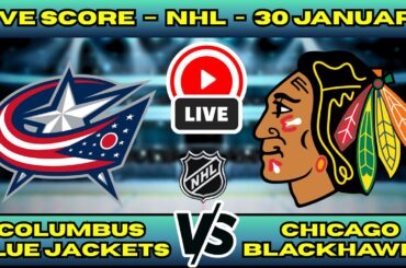 🔴 LIVE: Columbus at Chicago | NHL Scoreboard | Jan 31 | Bedard vs Fantilli at United Center
