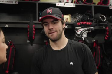 Nico, Cotter and Keefe speak ahead of Devils at Vancouver