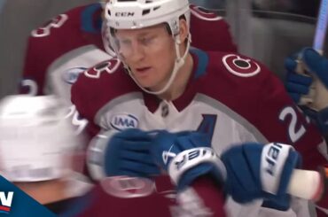 Avalanche's Nathan MacKinnon Snipes From Long Distance Vs. Red Wings