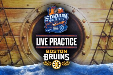 Boston Bruins Live Practice from Raymond James Stadium