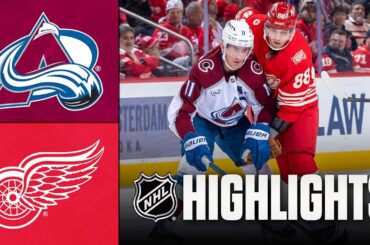 Avalanche vs. Red Wings | NHL Highlights | January 31, 2026