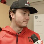 Glass, Siegenthaler and Keefe speak ahead of facing the Senators