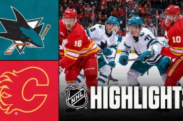 Sharks vs. Flames | NHL Highlights | January 31, 2026