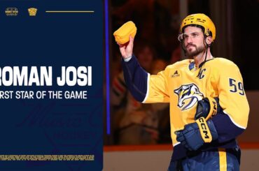 Roman Josi: First star of the Game - Jan.11