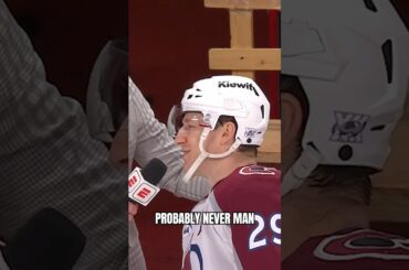 MacKinnon COOKS Erik Johnson 😂