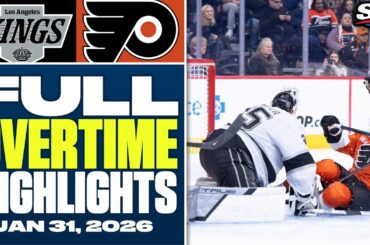 Kings at Flyers | FULL Overtime Highlights - January 31, 2026