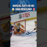 BATTED IN his own rebound! 😮‍💨