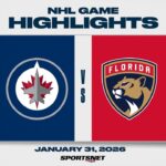NHL Highlights | Jets vs. Panthers - January 31, 2026