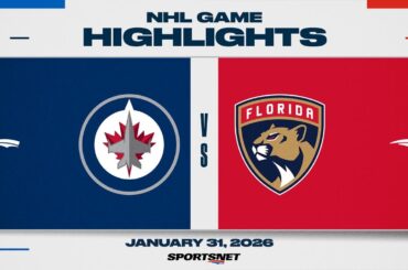 NHL Highlights | Jets vs. Panthers - January 31, 2026