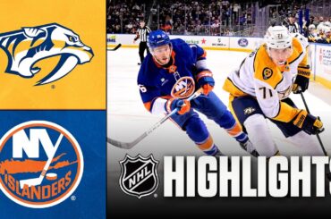 Predators vs. Islanders | NHL Highlights | January 31, 2026