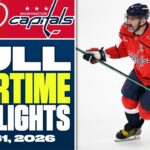 Carolina Hurricanes at Washington Capitals | FULL Overtime Highlights - January 31, 2026