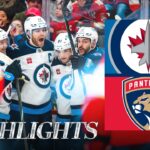 Florida Panthers vs. Winnipeg Jets - Game Highlights