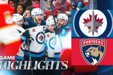 Florida Panthers vs. Winnipeg Jets - Game Highlights
