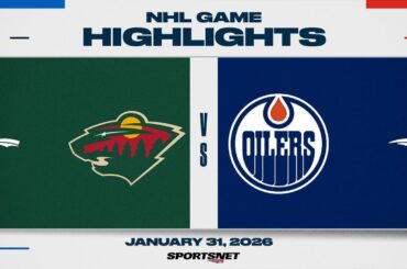 NHL Highlights | Wild vs. Oilers - January 31, 2026