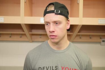Bratt, Kovacevic and Keefe speak after the Devils loss in Ottawa