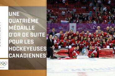 Une quatrième médaille d'or de suite pour les hockeyeuses canadiennes | SOTCHI 2014