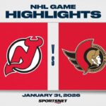 NHL Highlights | Devils vs. Senators - January 31, 2026