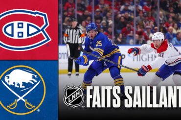 Canadiens vs Sabres | Faits saillants