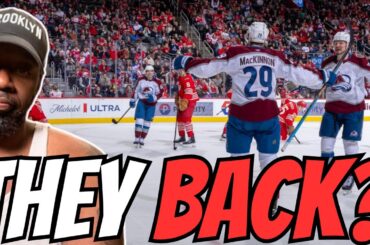 COME ONNNNN!!! Avalanche vs Red Wings 1/31 (REACTION)