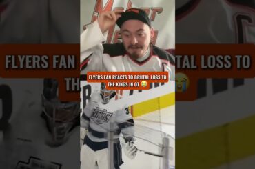 The Flyers battled back, but ultimately Quinton Byfield ruined Chris’ day with the OT winner 🫠