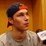 2016 Development Camp Day 1: Elvis Merzlikins Interview