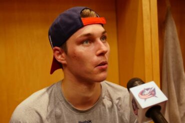 2016 Development Camp Day 1: Elvis Merzlikins Interview