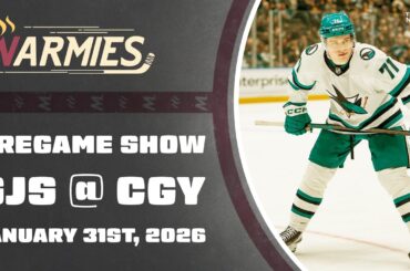 Sharks @ Flames | FN Warmies - January 31, 2026