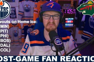 ANOTHER BLOWOUT ON HOME ICE?! Post-Game Fan Reaction: Oilers vs Wild