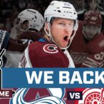 Nathan MacKinnon wakes up as the Avalanche Smoke Detroit Red Wings | DNVR Avalanche Postgame