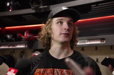 1/31 PHI vs. LAK Postgame: Trevor Zegras